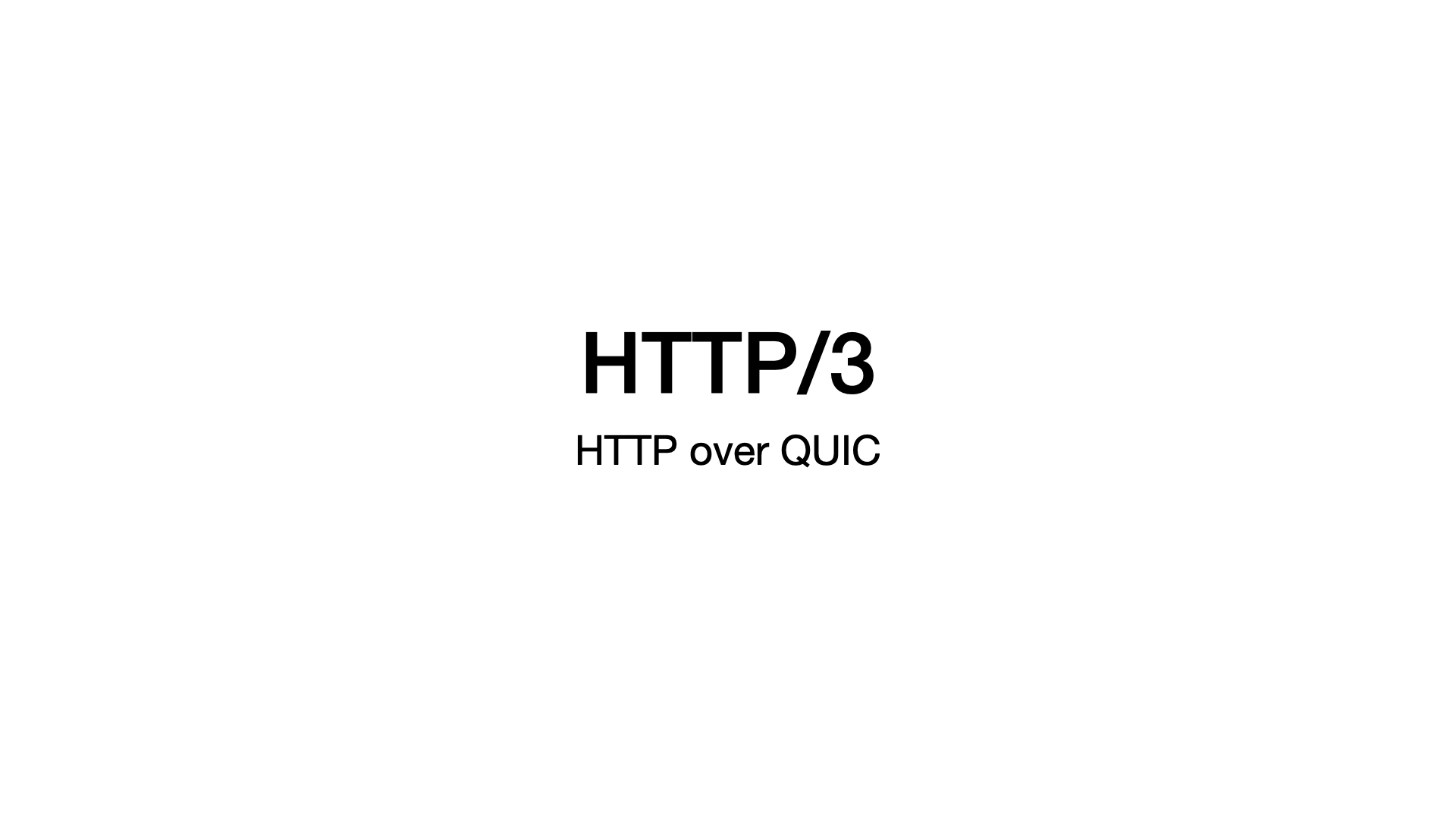HTTP/3 – Why should I care? - Slide 23
