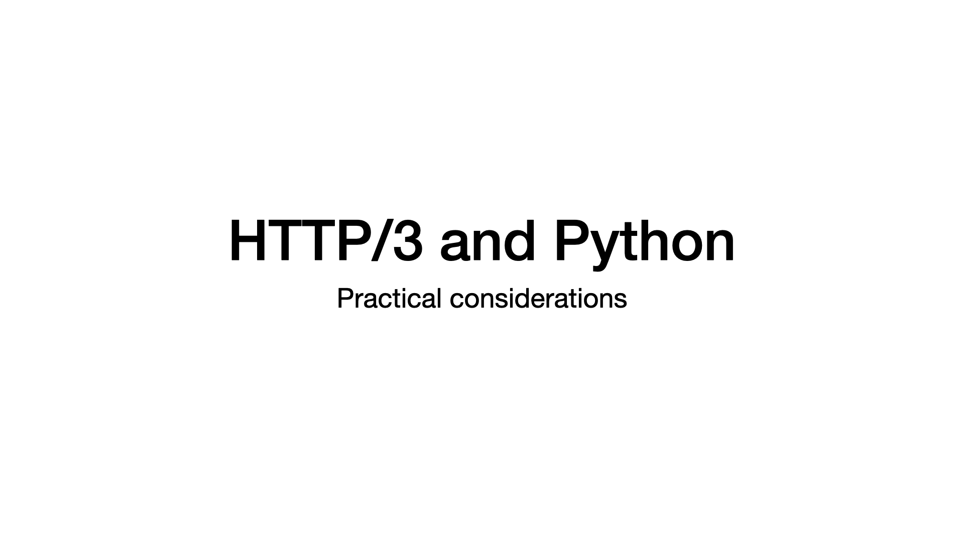 HTTP/3 – Why should I care? - Slide 46