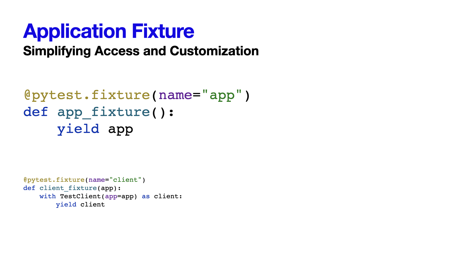 Pytest Design Patterns - Slide 13