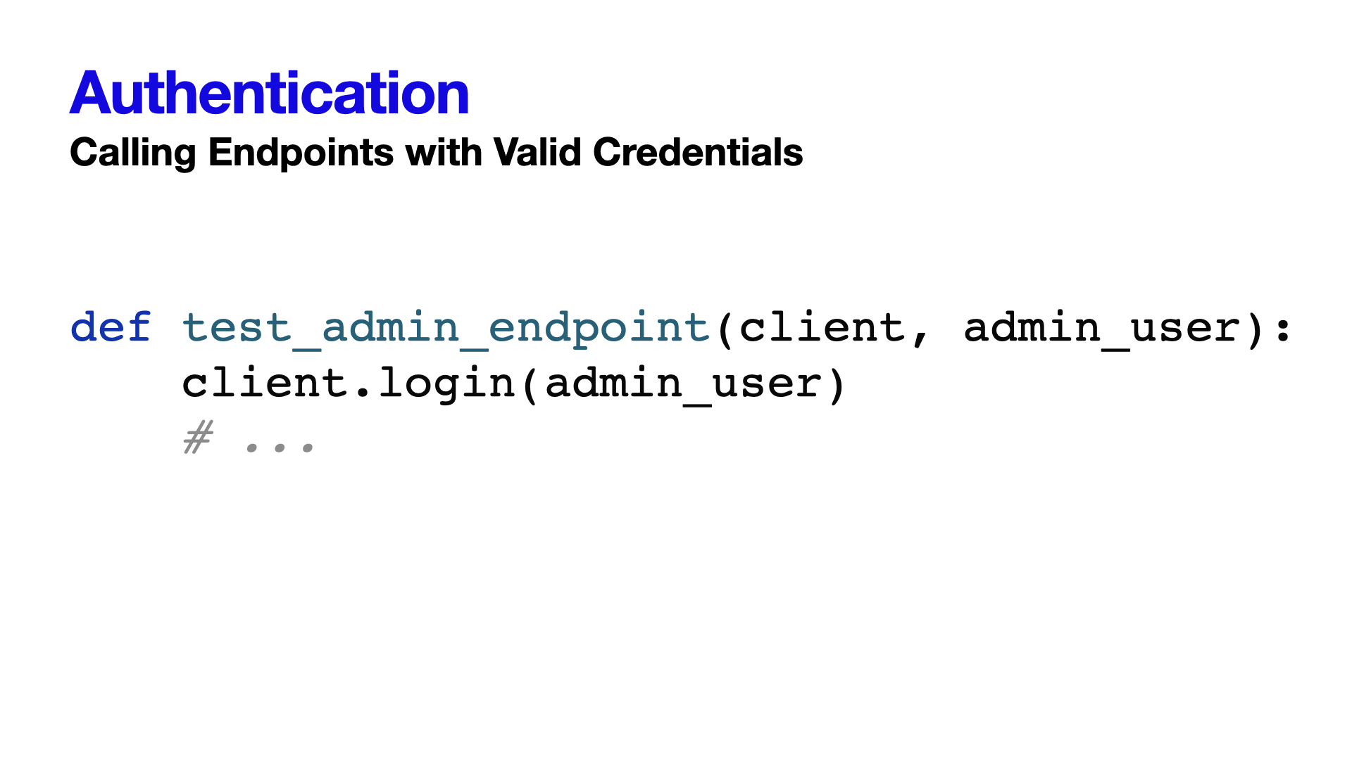 Pytest Design Patterns - Slide 15