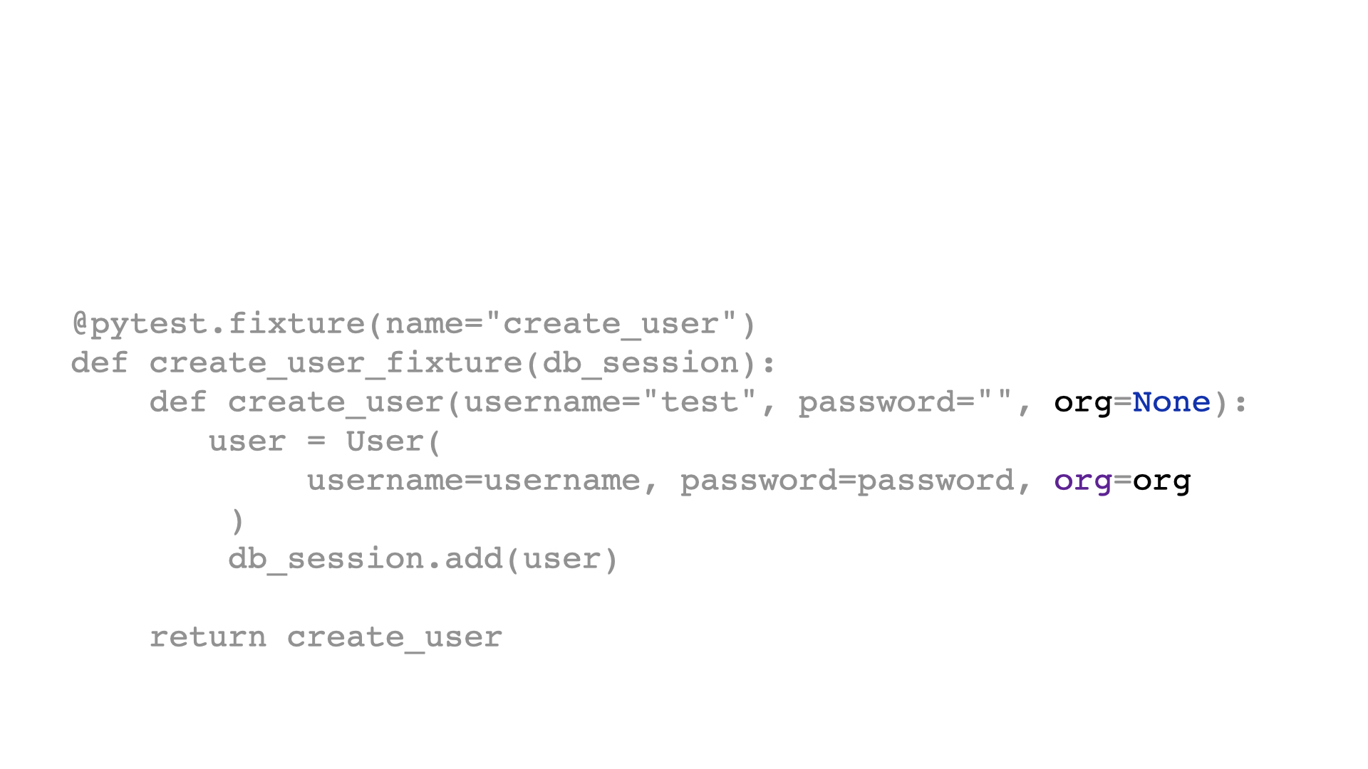 Pytest Design Patterns - Slide 32