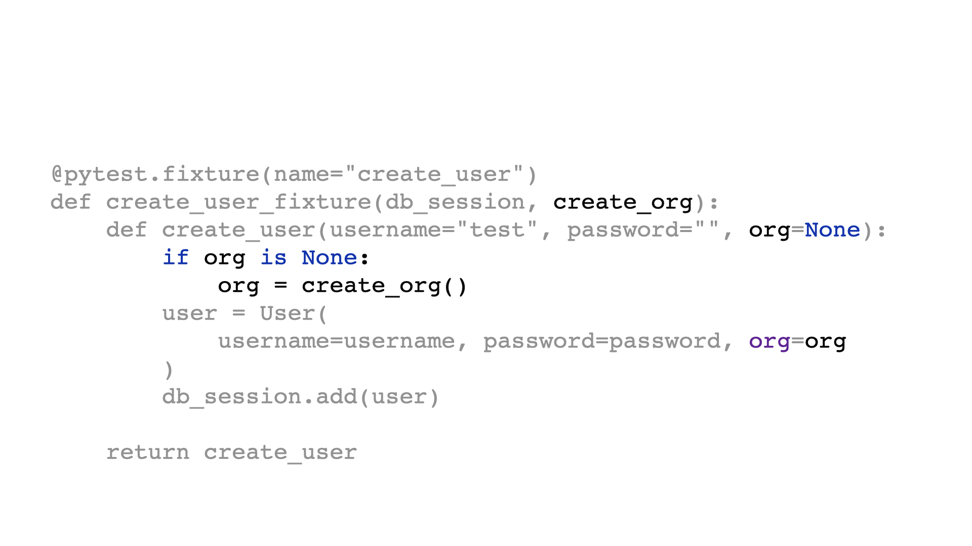 Pytest Design Patterns - Slide 33