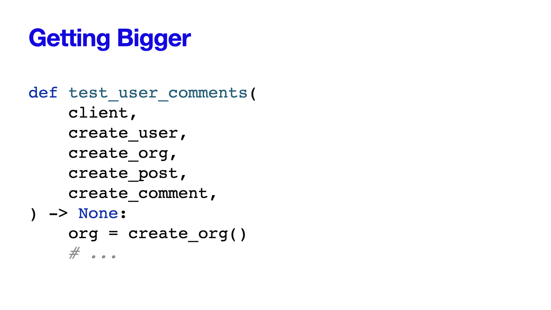 Pytest Design Patterns - Slide 34