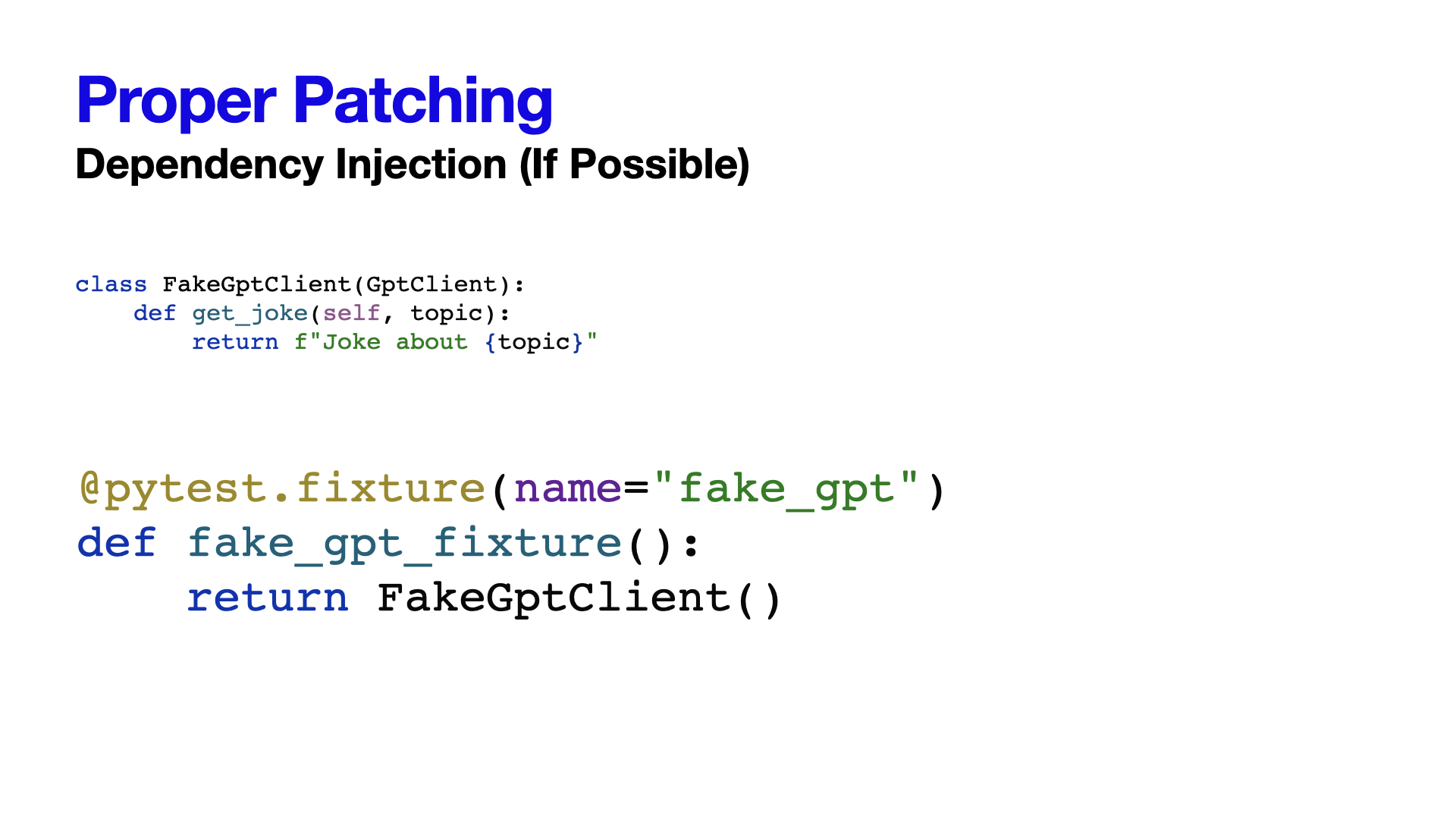 Pytest Design Patterns - Slide 42