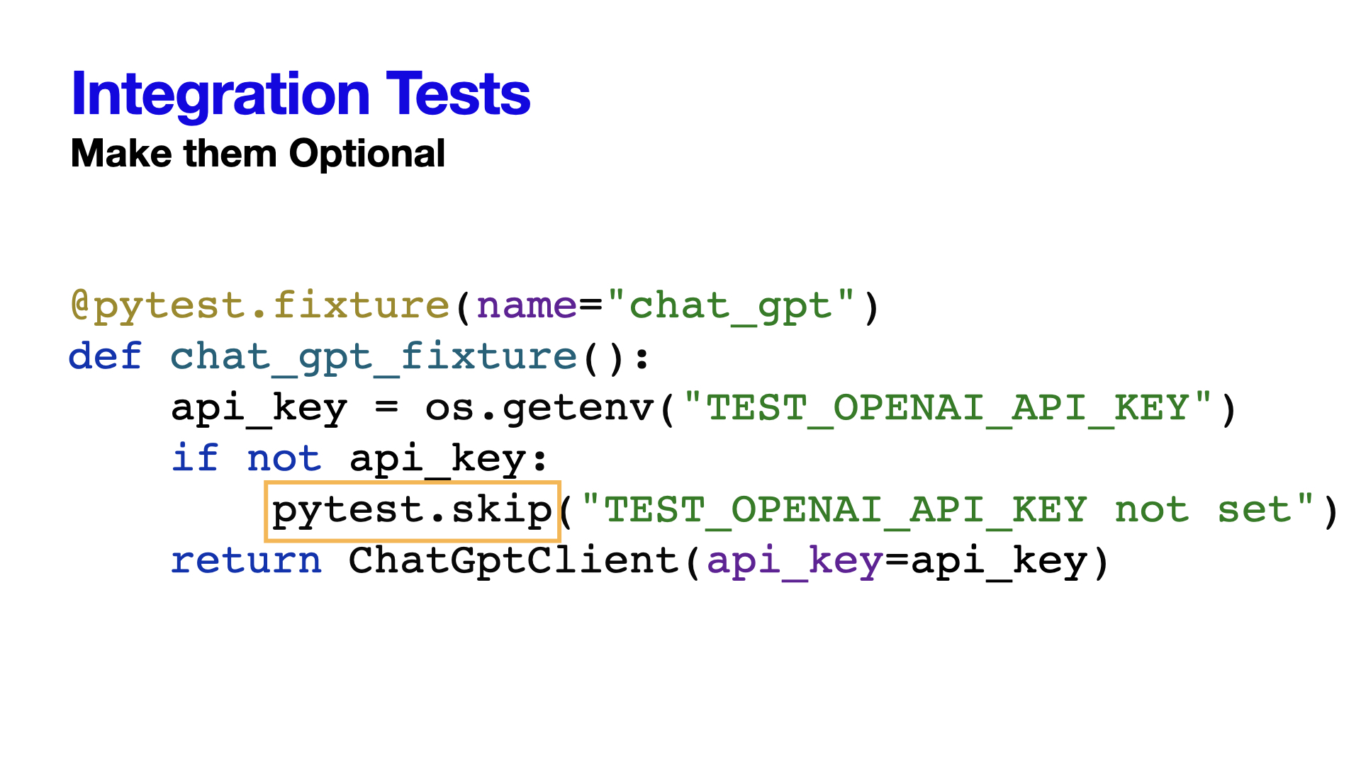 Pytest Design Patterns - Slide 45