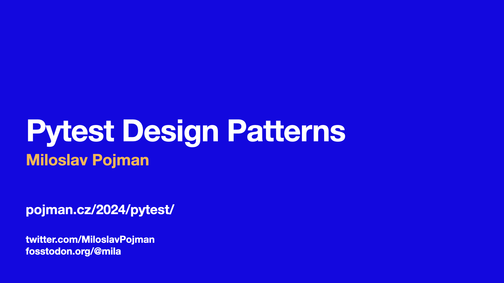 Pytest Design Patterns - Slide 50